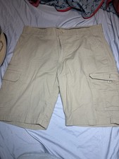 Wearfirst Men's Casual Hiking Cargo Shorts Tan Size 38 EUC