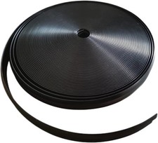 1" RV Vinyl Trim Molding Insert Black,for RV Camper Travel Trailer Screw Cover G