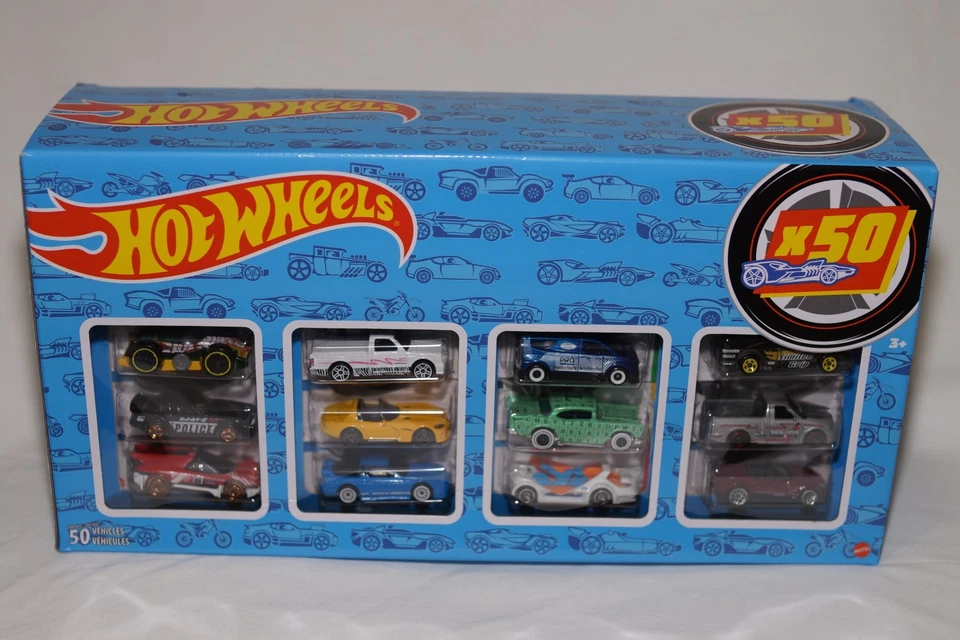50 Mattel Hotwheels - Nuevo - Gran regalo de Navidad Foto 2 de 2
