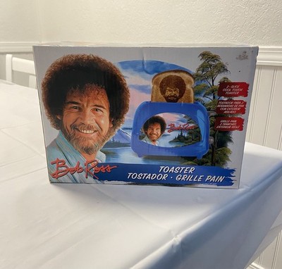 Bob Ross 2 Slice Toaster - Toast Bob's Iconic Face On Your Toast - New In Box