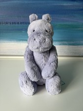 Jellycat London Bashful Hippo BAS3HPO With Tags Us Seller for sale