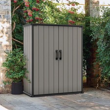 Large Keter Store Lock Garden 1400L Storage Box XL Shed Outdoor Shelves Tool