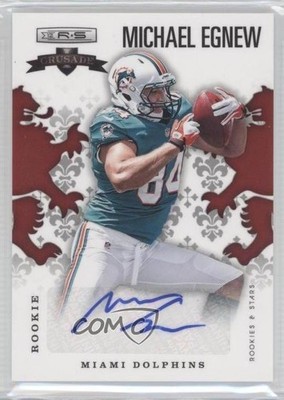2012 Rookies & Stars Rookie Crusade Red Signatures Michael Egnew Auto RC 0b2