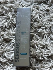 Serious Skincare Insta TOX Instant Wrinkle Smoothing Serum Tightens Skin 0.75oz
