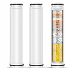 3 Pack Replacement Filters for Handheld Shower Head Water Softener Filters Beads