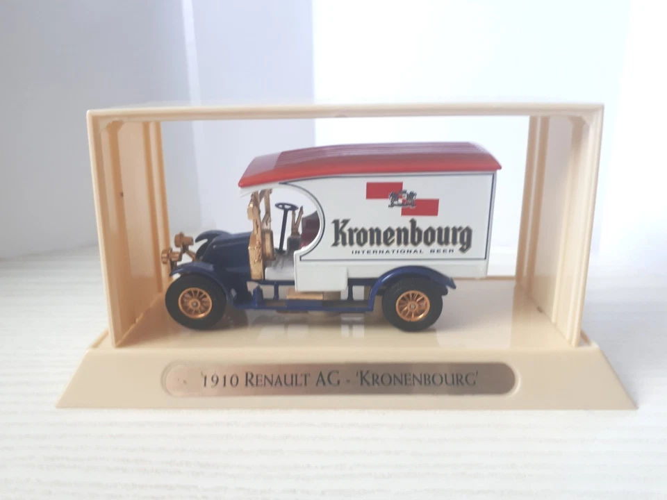 Matchbox Models Of Yesteryear No. YGB07 1910 Renault Type AG Kronenbourg mit OVP - Bild 2 von 4