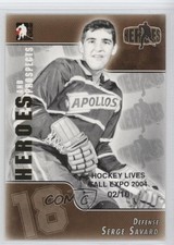2004 ITG Heroes and Prospects Hockey Lives Fall Expo 2/10 Serge Savard HOF 0f2