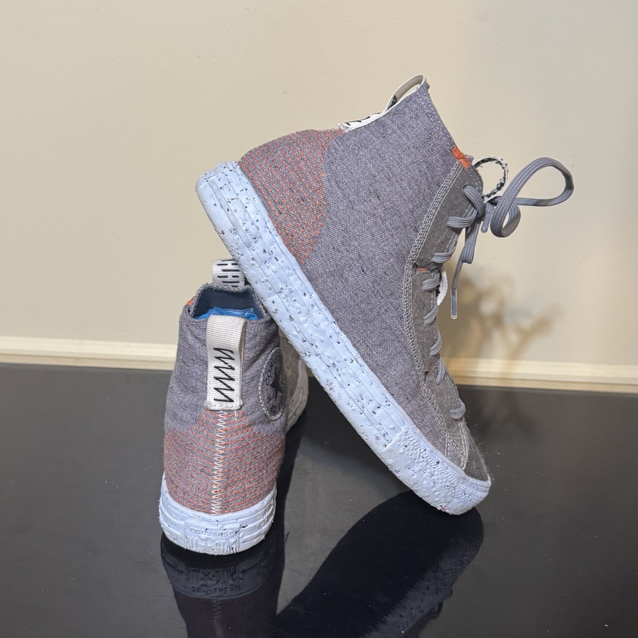 Converse Chuck Taylor All-Star Crater High Charcoal Men’s Size 7.5 Women’s 9.5 