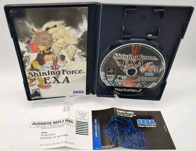 Shining Force EXA - (Sony PlayStation 2 PS2, 2007) *CIB + Reg Card* VGC* Tested!