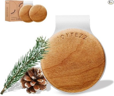 90+ Days Long Lasting - Car Air Freshener Kit with 2Pcs Refills - Cedar Scent Wo