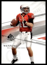 2014 SP Authentic Keith Wenning Rookie Ball State Cardinals #40