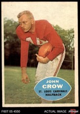 1960 Topps #105 John David Crow Cardinals-FB Texas A&M 7 - NM