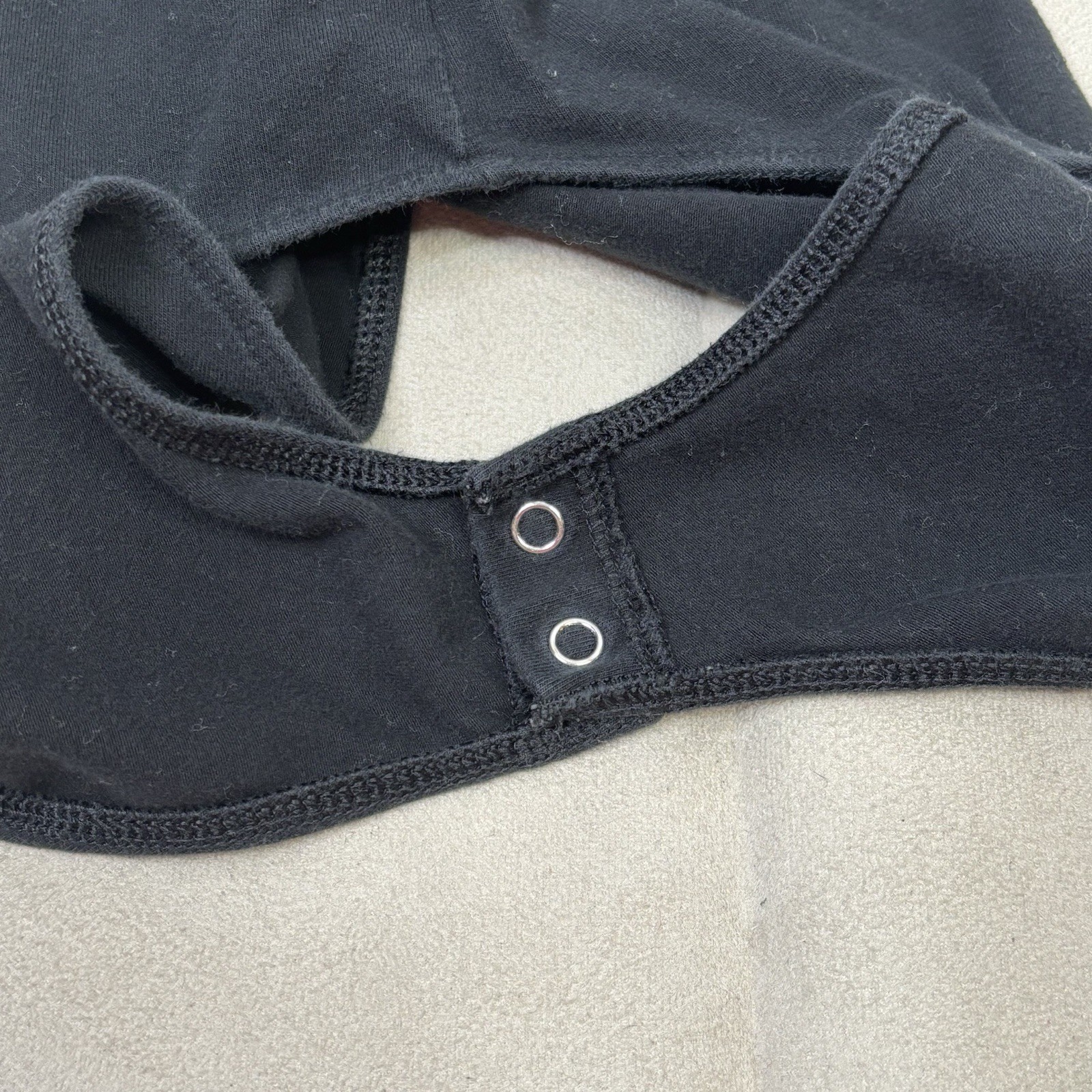 GAP Basic Black Bodysuit Women’s Large Sleeveless… - image 7