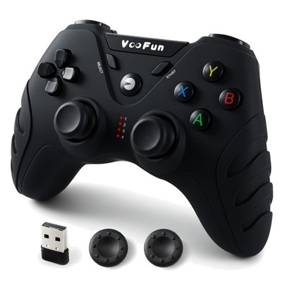 PC Controller Wireless, PS3 Gamepad, Dual Vibration, 2,4GHz, Hall Effekt Joys...