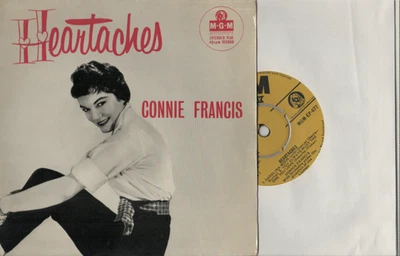 CONNY FRANCIS - Heartaches + 3 + rare EP / UK ` 58 - Bild 1 von 2