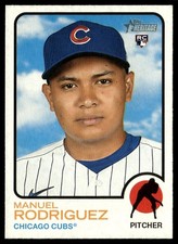 2022 Topps Heritage Manuel Rodriguez Rookie Chicago Cubs #291