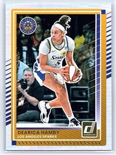 DEARICA HAMBY - 2025 Panini Donruss WNBA  #43 - Silver Holo - Los Angeles Sparks