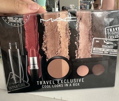 MAC Makeup Geschenkset Mac Lippenstift Mascara Rouge Lidschatten Make Up Set - NEU