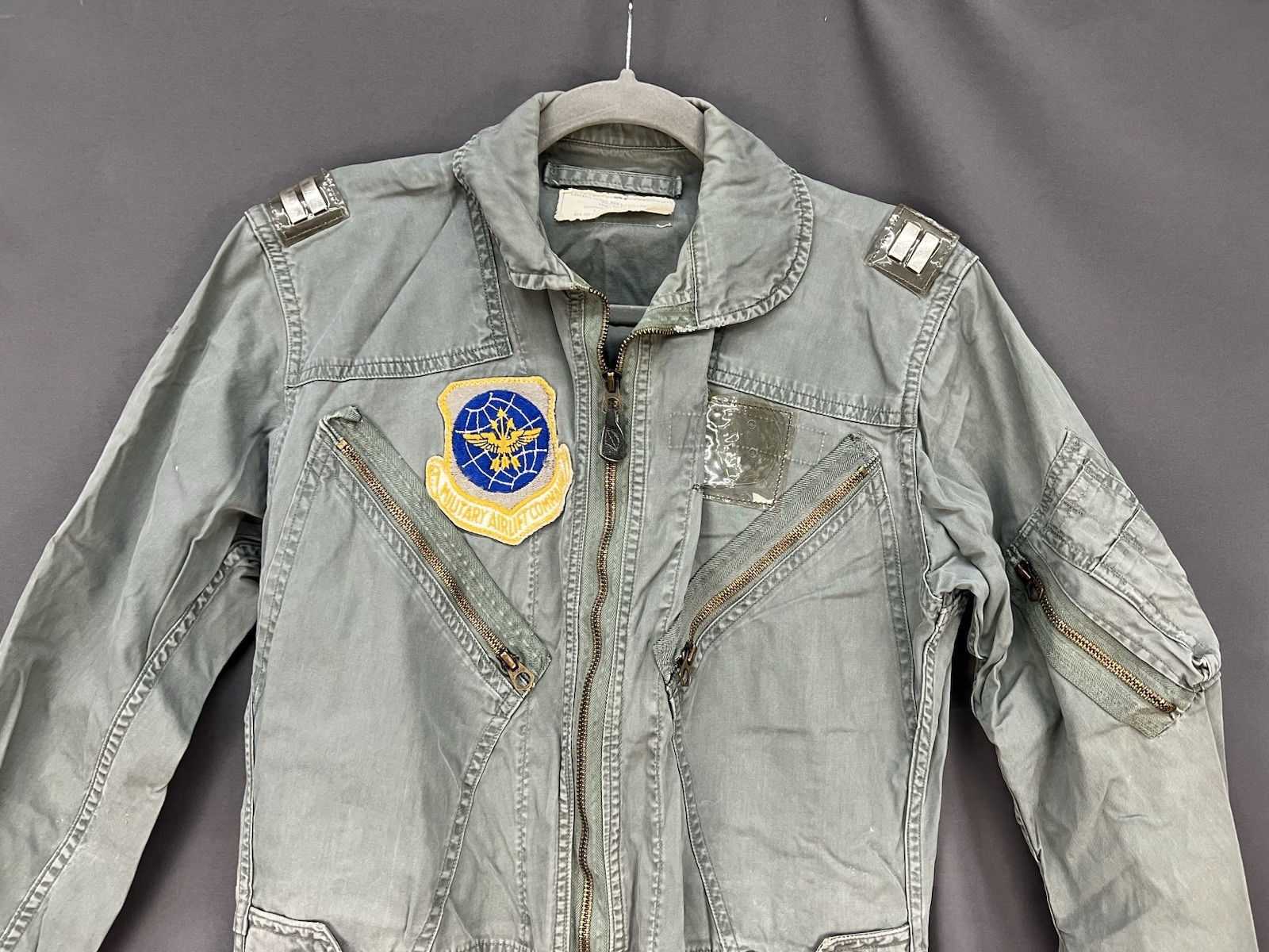 Vintage 1968 USAF Very Light K-2B Coverall Flying Suit Mens Flight Size Small (2