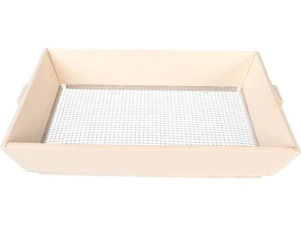 Perel Sieb Maschenweite 6x6 mm sieben filtern fein Erde Sand Garten pflanzen - Bild 3 von 4