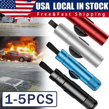 Car Safety Hammer Window Glass Breaker Seat Belt Emergency Escape Cutter Tool