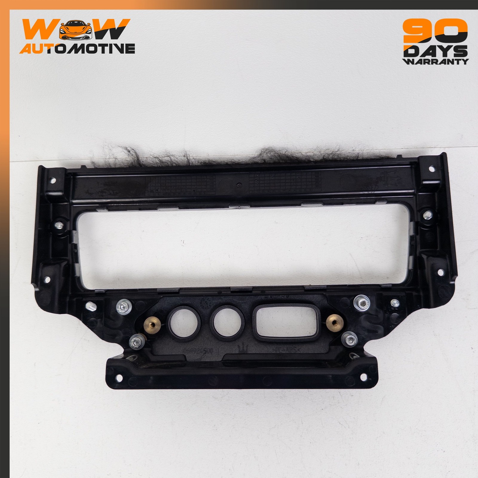 08-12 MASERATI GRANTURISMO S CENTER CONSOLE RADIO TRIM BEZEL PANEL OEM