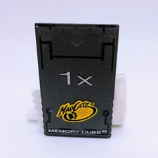 Mad Catz 5607 GameCube 1X Memory Cube 59 Block Memory Card Black