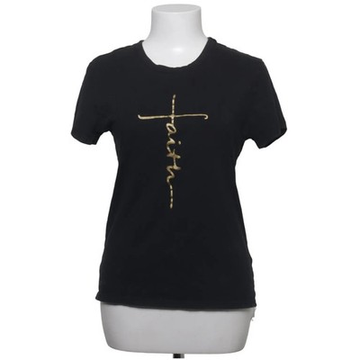 Vackraliv Yoga, T-shirt, Größe: S, Schwarz, Baumwolle, Print, Damen #TWJ