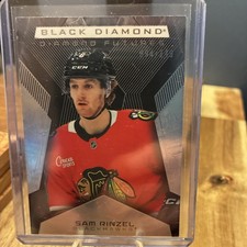 25-26 UD Black Diamond Hockey Rookie Futures BDF-SR Sam Rinzel /249