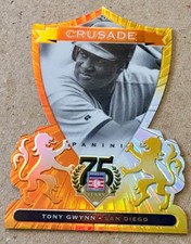 2014 Hall Of Fame Tony Gwynn Crusade Orange Refractor Die Cut 25/25 Padres HOF
