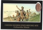 Laminated Card featuring Elongated Penny CAHOKIA MOUNDS STATE HISTORIC SITE — photo 1