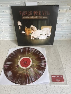 Pierce The Veil A Flair For The Dramatic Gold Brown Bone Colored LP /250  *READ*