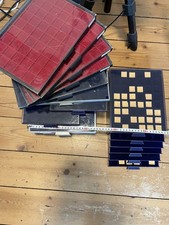 19 Münztableaus verschiedener Hersteller - gebraucht