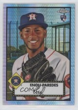 2021 Chrome Platinum Anniversary Mega Box Prism Refractor Enoli Paredes #57 10r6