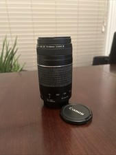 Canon EF 75-300mm f/4-5.6 USM lens READ for EOS A2 630 Rebel T8 T7 T6 90D 80D 5D