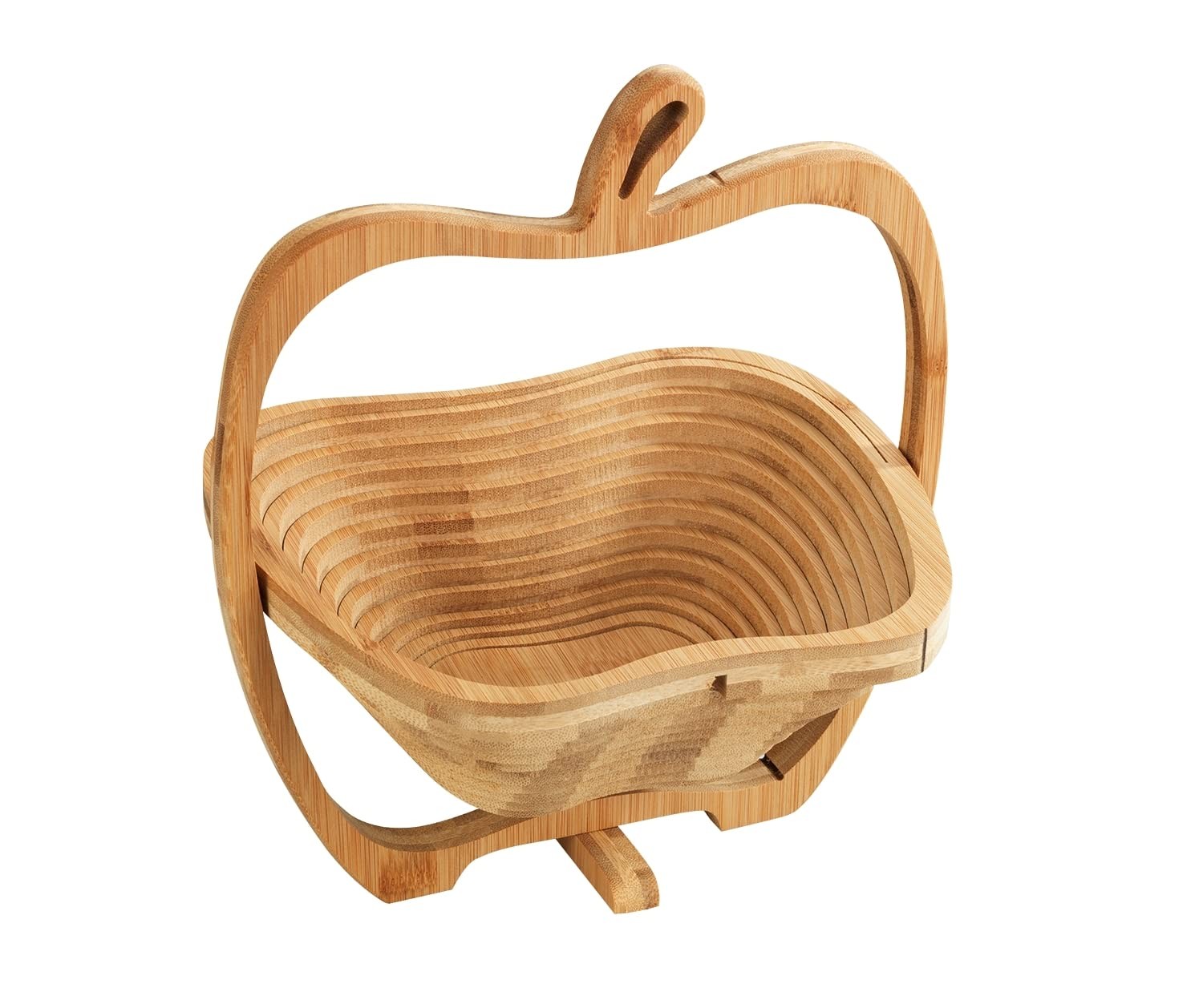 Maximex Bamboo Fruit Basket Foldable Bamboo 265 x 30 x 225 cm Brown 30 x 225 6990₽