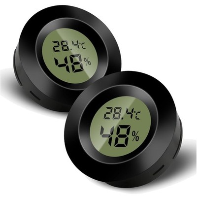 Digital Thermometer Hygrometer Luftfeuchtigkeit Temperatur Messgerät 2 Stück
