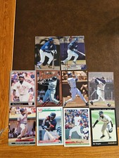 MO VAUGHN - **Premium Lot of 10 Different (2 RC)** -Red Sox - (NRMT-MINT)