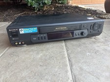 Sony SLV-N70 VCR   Video Cassette Recorder Hi-Fi Stereo 4-Head   No Remote   Tested