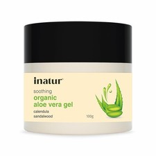 Gel D'Aloe Vera Bio Inatur Pour La Peau Et Les Cheveux 100g
