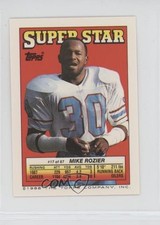 1988 Super Star Sticker Back Cards Mike Rozier Sean Landeta Jack Trudeau #17 x1r