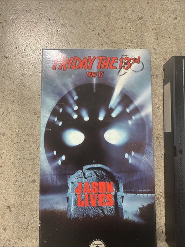 Friday The 13th Part 6 Jason Lives VHS Horror Movie - Imagen 2 de 8
