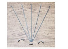 5x Bike Spoke 130mm 14g 16mmnipple Stainless Steel.