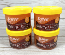 Softee Mango Butter with Shea Daily Hair Dress Treatment 3oz (4Pack)