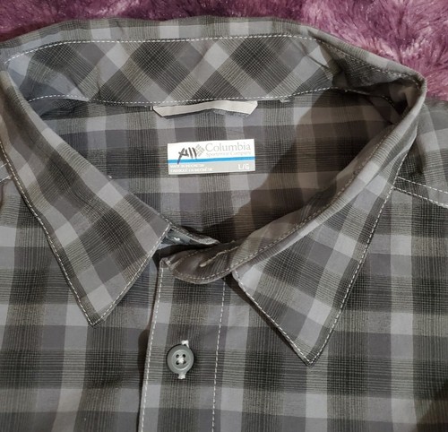 Mens Columbia Button Down Long Sleeve Shirt - Picture 4 of 6