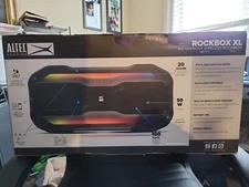 Altec Lansing RockBox XL Wireless Portable Bluetooth Speaker - Steel Gray
