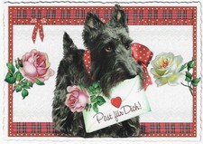 Postcard Glitter Tausendschoen Scottish Terrier Post For You Postcrossing