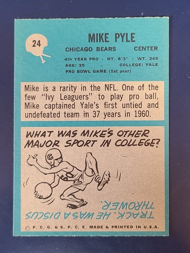 Tarjetas de fútbol americano Philadelphia 1964 completan el conjunto que elijas #1 - 98 - Imagen 47 de 195