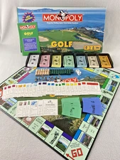 Monopoly Golf New Edition by USAopoly 1998 Parker Brothers Board Game 