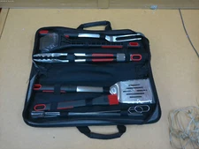 Expert Grill Stainless Steel Soft Grip BBQ Grill Tool Set